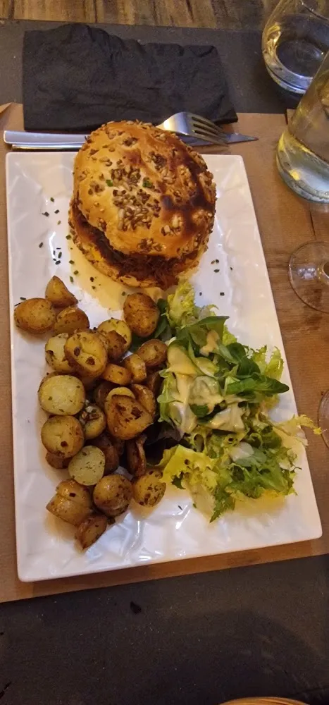 Burger À L'effiloché de Porc