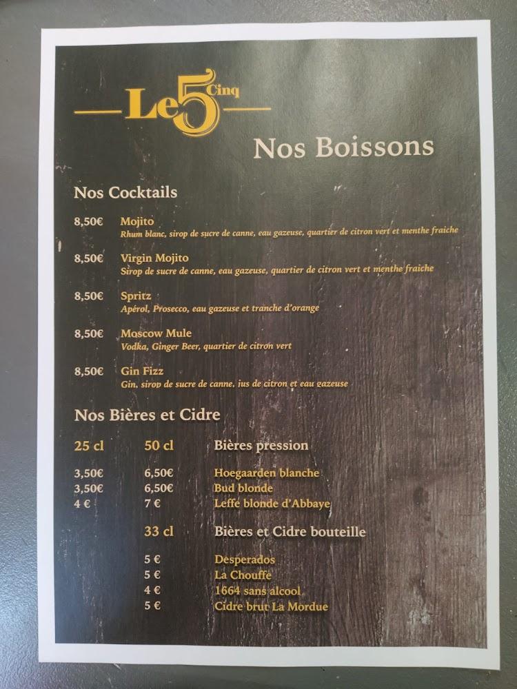 Le Cinq - Menu Image 3