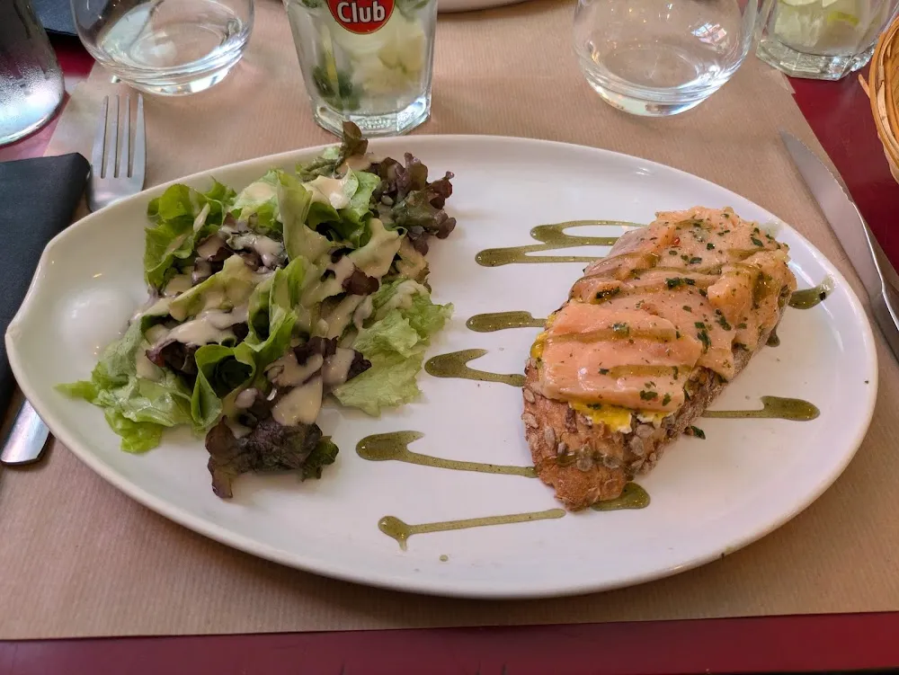 Tartine de Saumon Gravelax